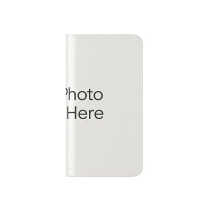 Custom Photo Flip Case — Personalized Wallet Phone Cover with Card Slots