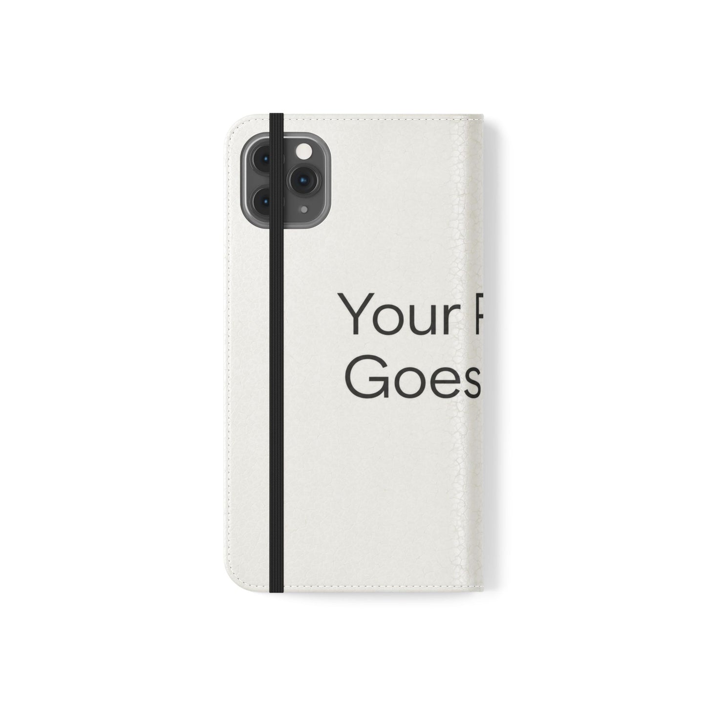 Custom Photo Flip Case — Personalized Wallet Phone Cover with Card Slots