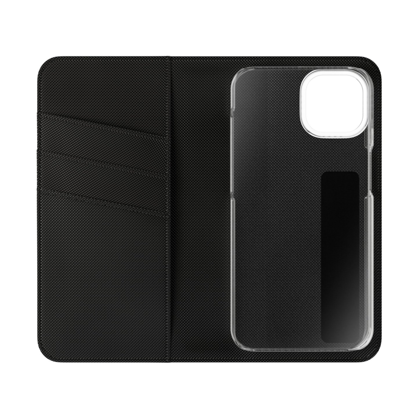 Custom Photo Flip Case — Personalized Wallet Phone Cover with Card Slots