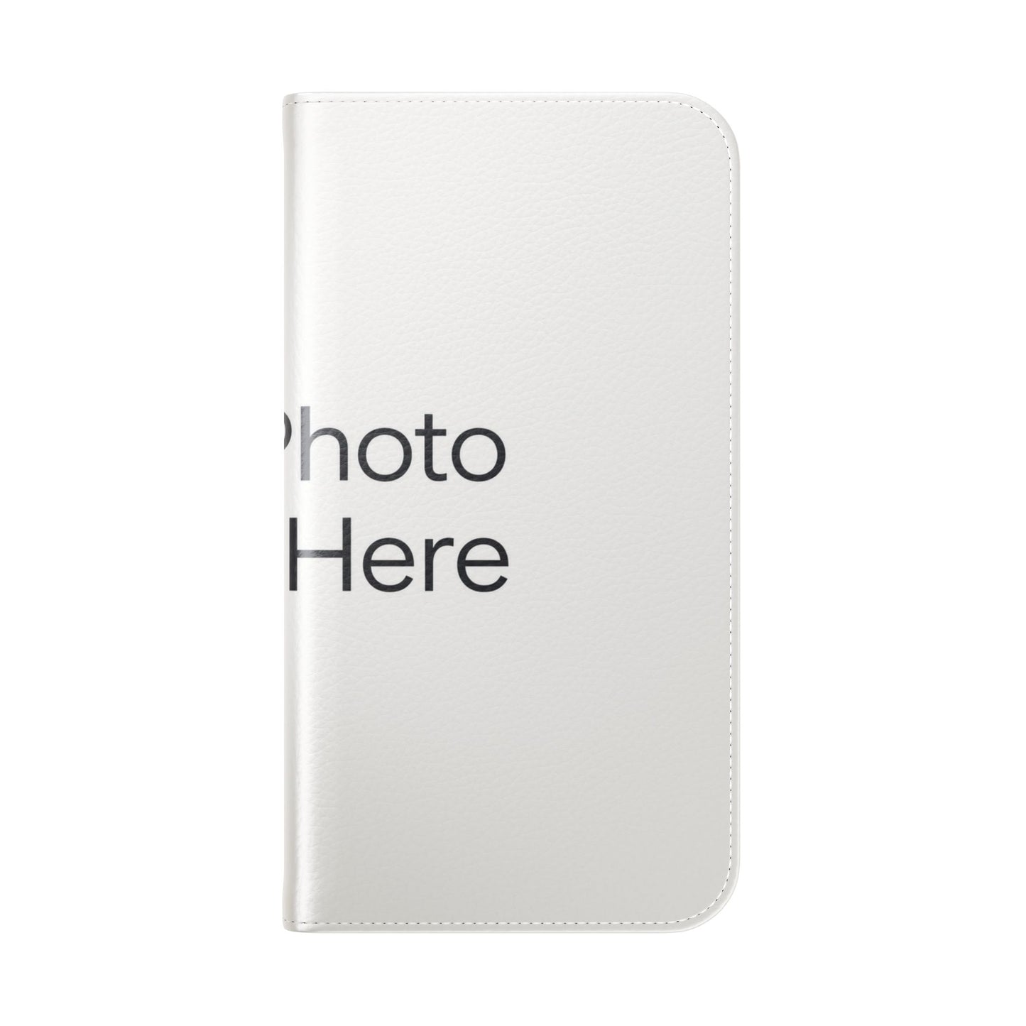 Custom Photo Flip Case — Personalized Wallet Phone Cover with Card Slots