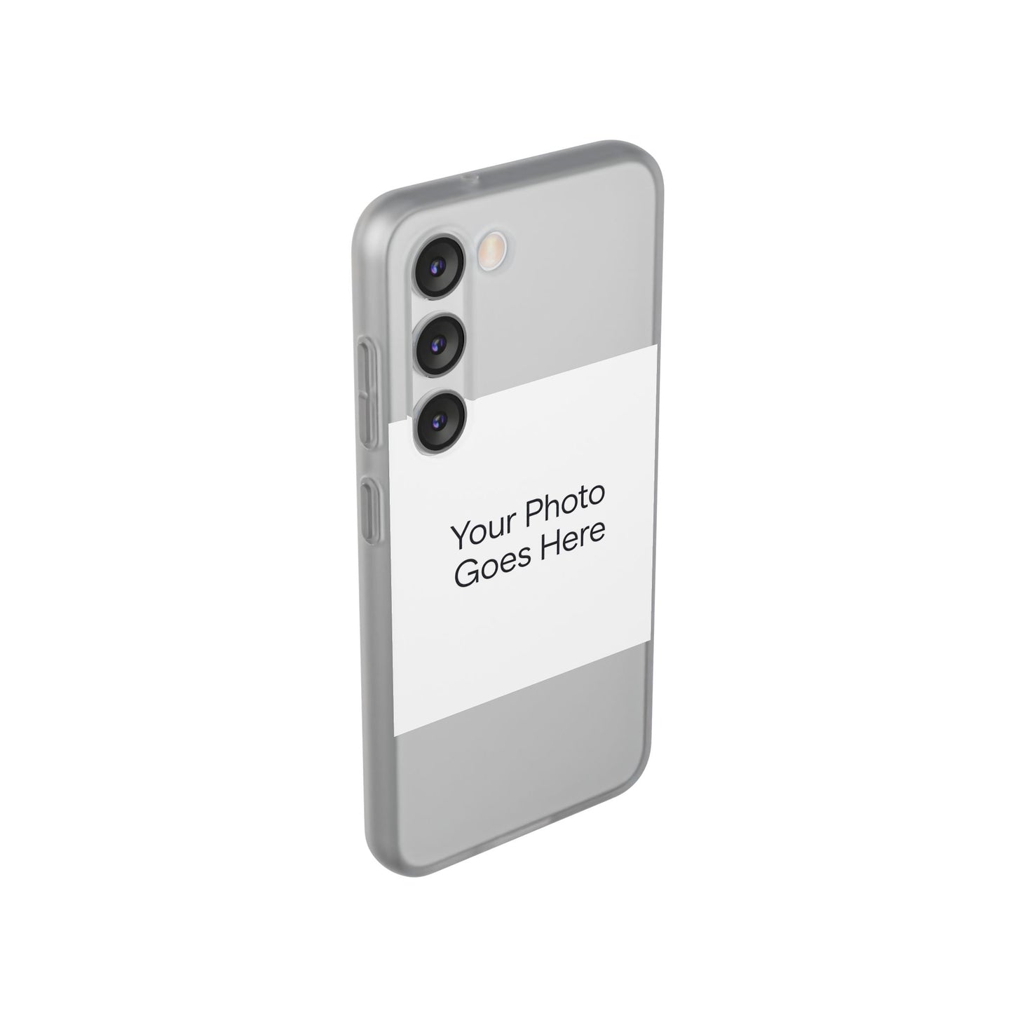 Custom Photo Phone Case — Slim Clear Flexible iPhone/Android Cover