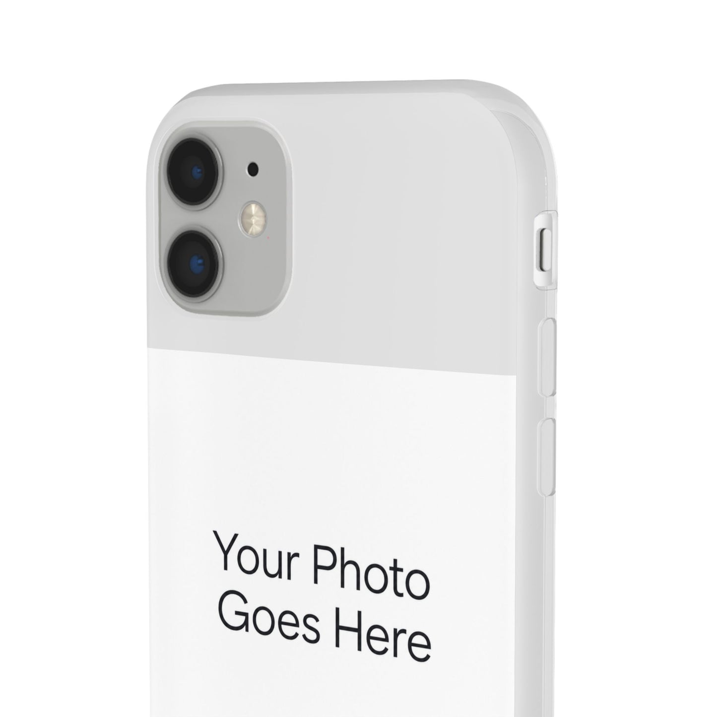 Custom Photo Phone Case — Slim Clear Flexible iPhone/Android Cover
