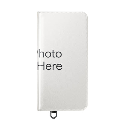 Custom Photo Flip Case — Personalized Wallet Phone Cover with Card Slots