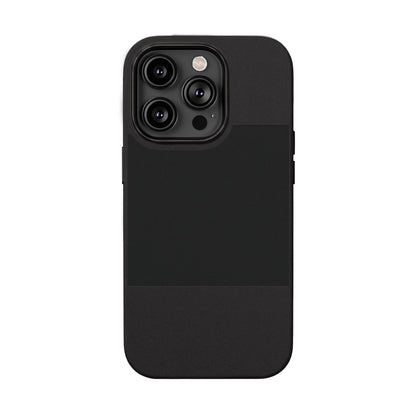 Engraved PU Leather Phone Case — Personalized Minimalist Protective Cover