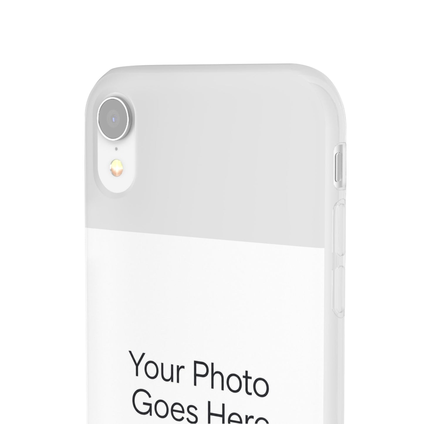 Custom Photo Phone Case — Slim Clear Flexible iPhone/Android Cover