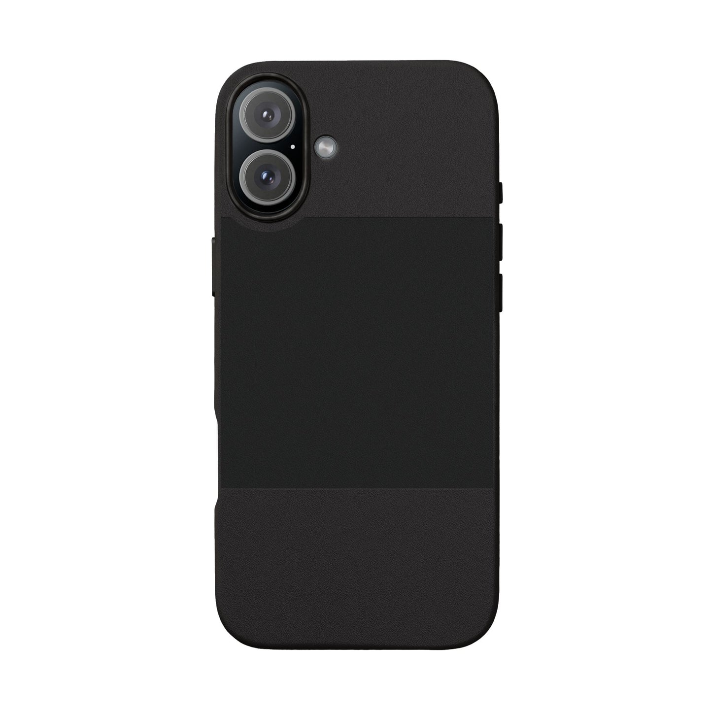 Engraved PU Leather Phone Case — Personalized Minimalist Protective Cover