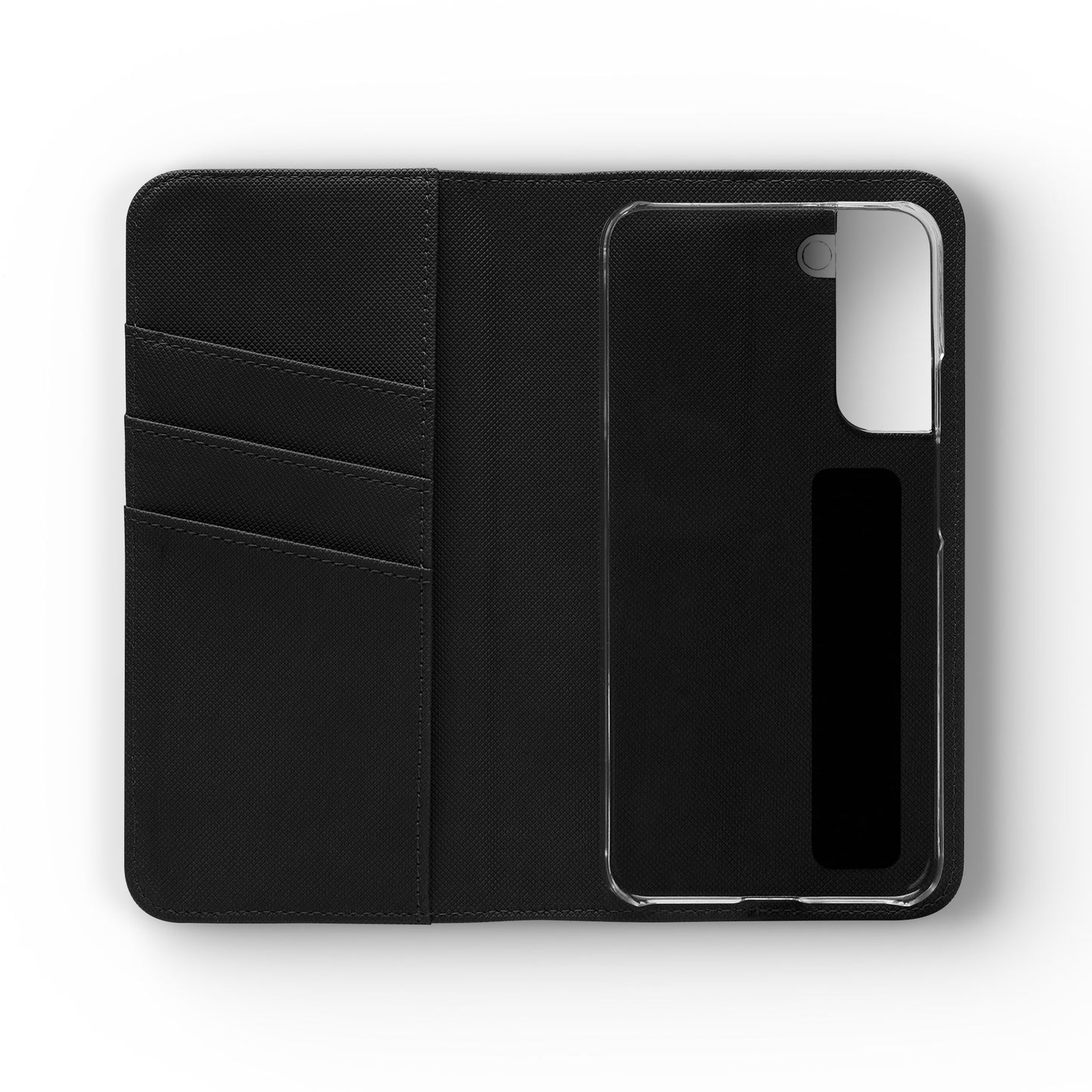 Custom Photo Flip Case — Personalized Wallet Phone Cover with Card Slots