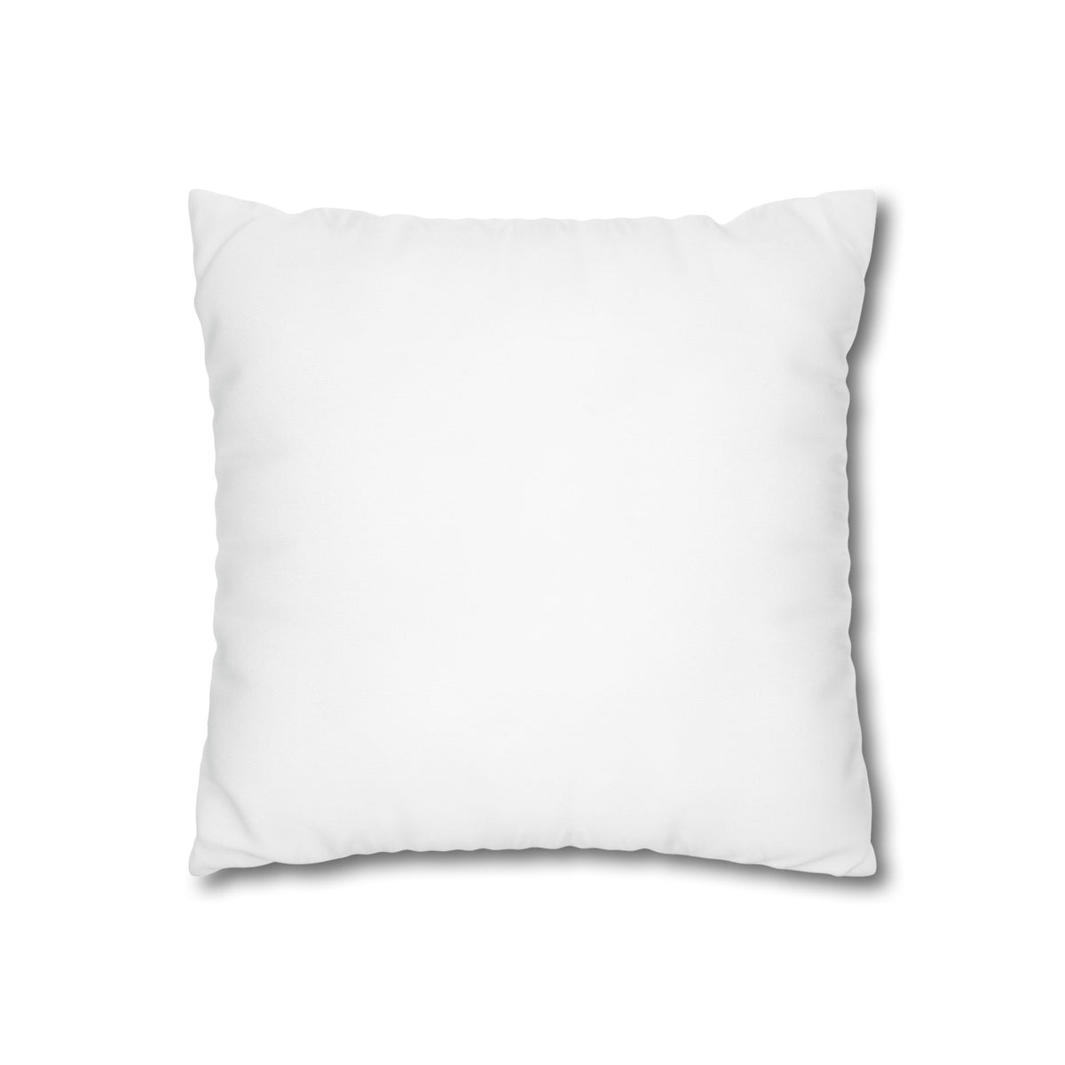 Funny Cat Face Pillowcase – Square Poly Canvas Throw Pillow Cover with Tongue-Out Kitty