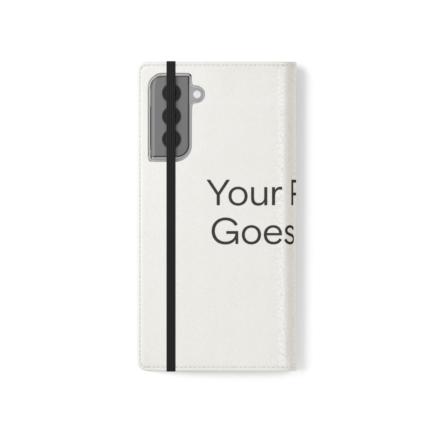Custom Photo Flip Case — Personalized Wallet Phone Cover with Card Slots