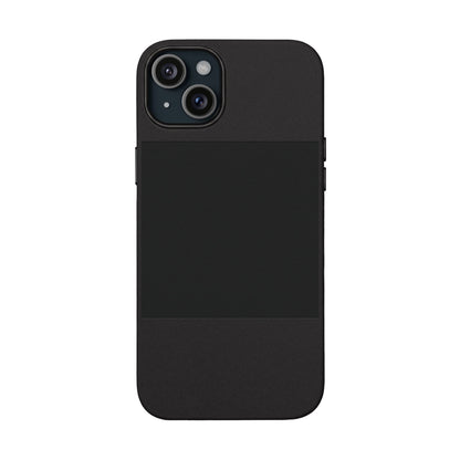 Engraved PU Leather Phone Case — Personalized Minimalist Protective Cover