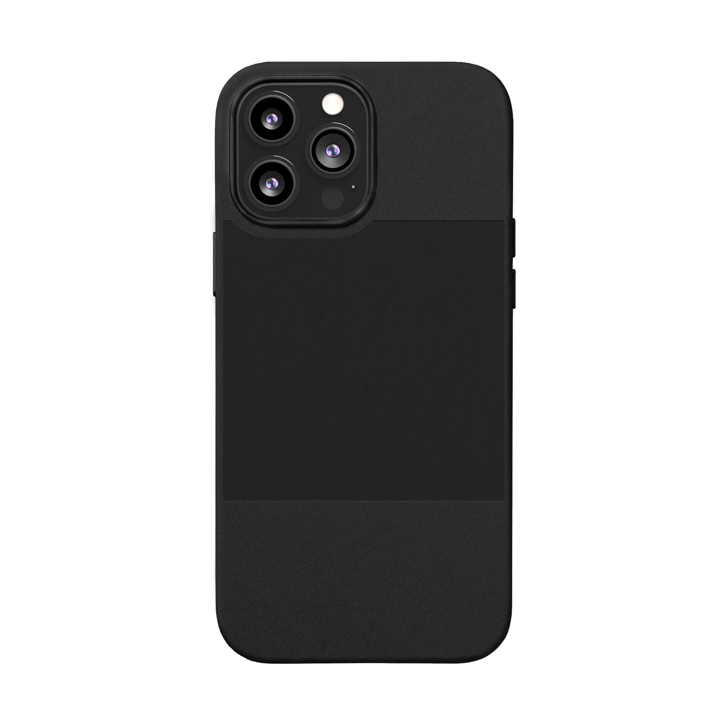 Engraved PU Leather Phone Case — Personalized Minimalist Protective Cover