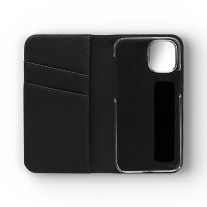 Custom Photo Flip Case — Personalized Wallet Phone Cover with Card Slots