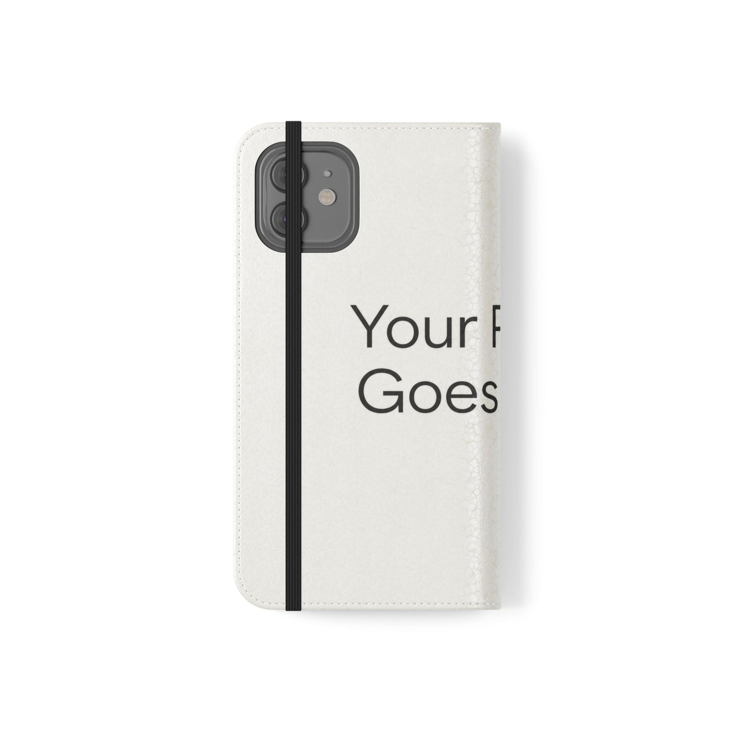 Custom Photo Flip Case — Personalized Wallet Phone Cover with Card Slots