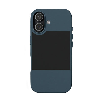 Engraved PU Leather Phone Case — Personalized Minimalist Protective Cover