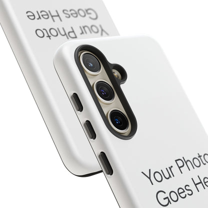 Custom Photo Tough Phone Case — Durable Personalized Protection