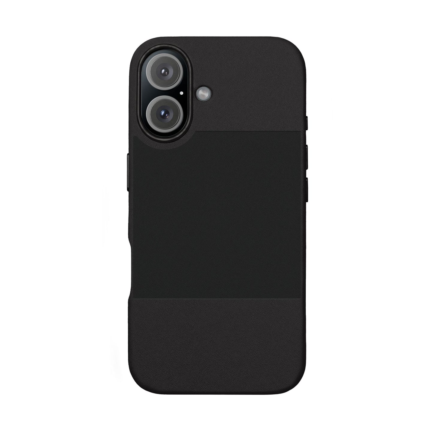 Engraved PU Leather Phone Case — Personalized Minimalist Protective Cover