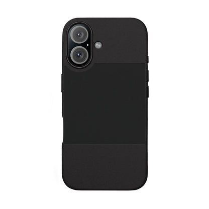 Engraved PU Leather Phone Case — Personalized Minimalist Protective Cover