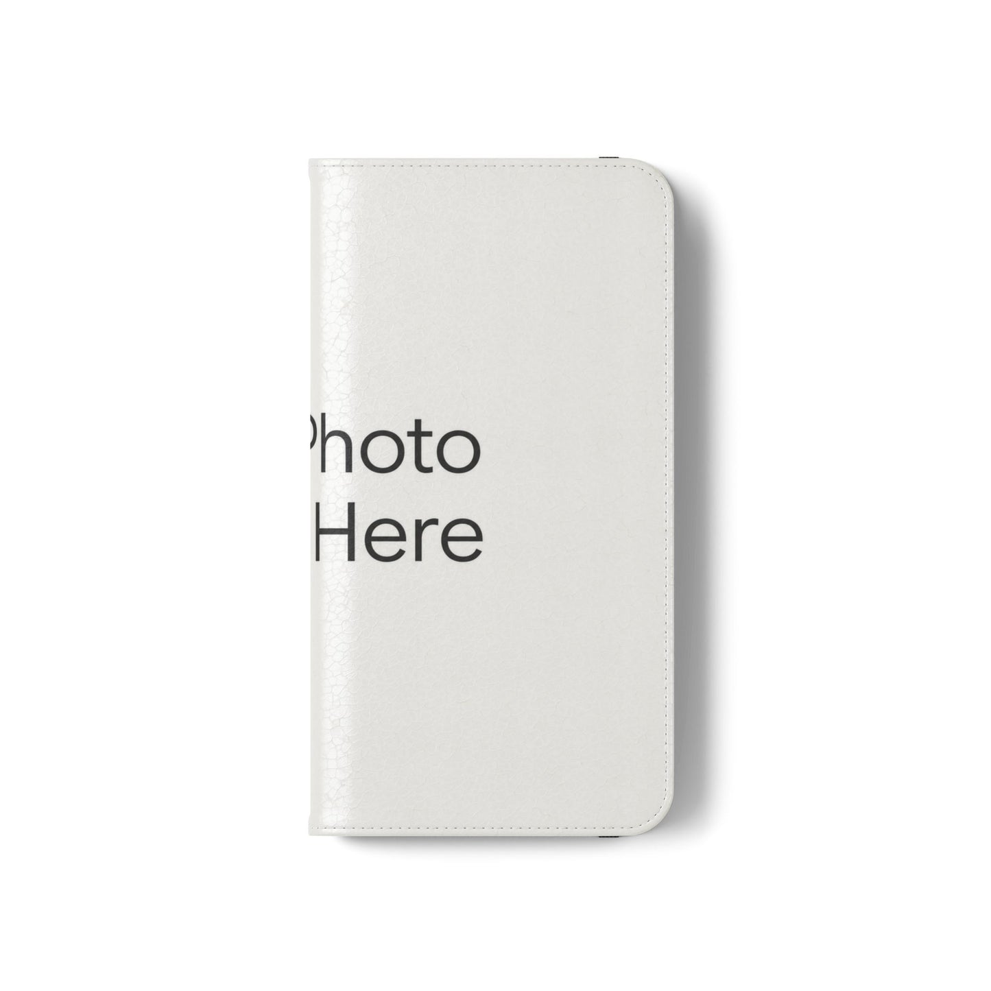 Custom Photo Flip Case — Personalized Wallet Phone Cover with Card Slots