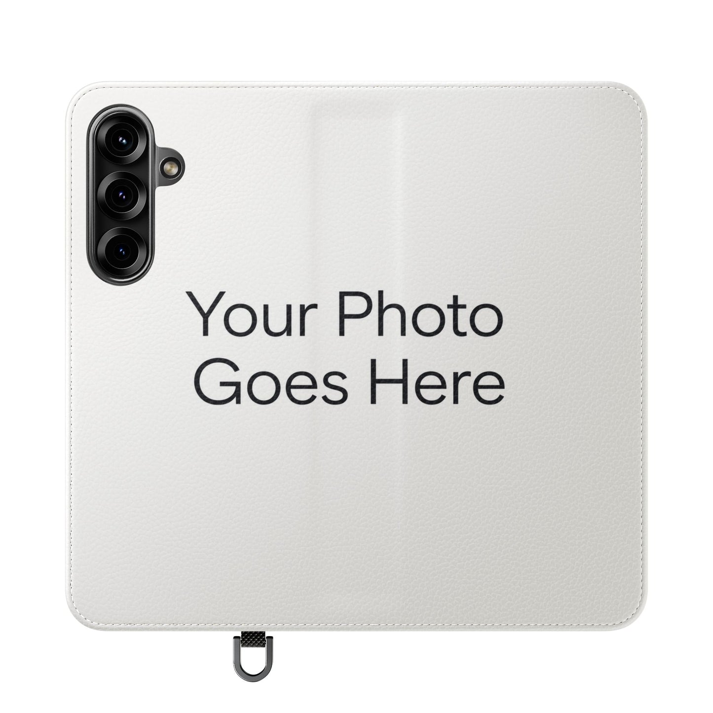 Custom Photo Flip Case — Personalized Wallet Phone Cover with Card Slots