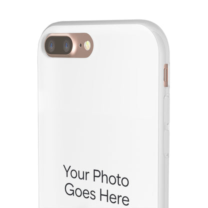 Custom Photo Phone Case — Slim Clear Flexible iPhone/Android Cover
