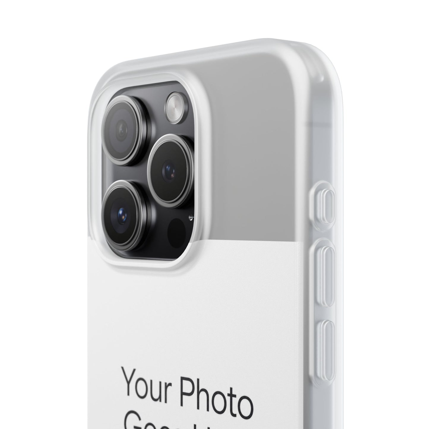 Custom Photo Phone Case — Slim Clear Flexible iPhone/Android Cover