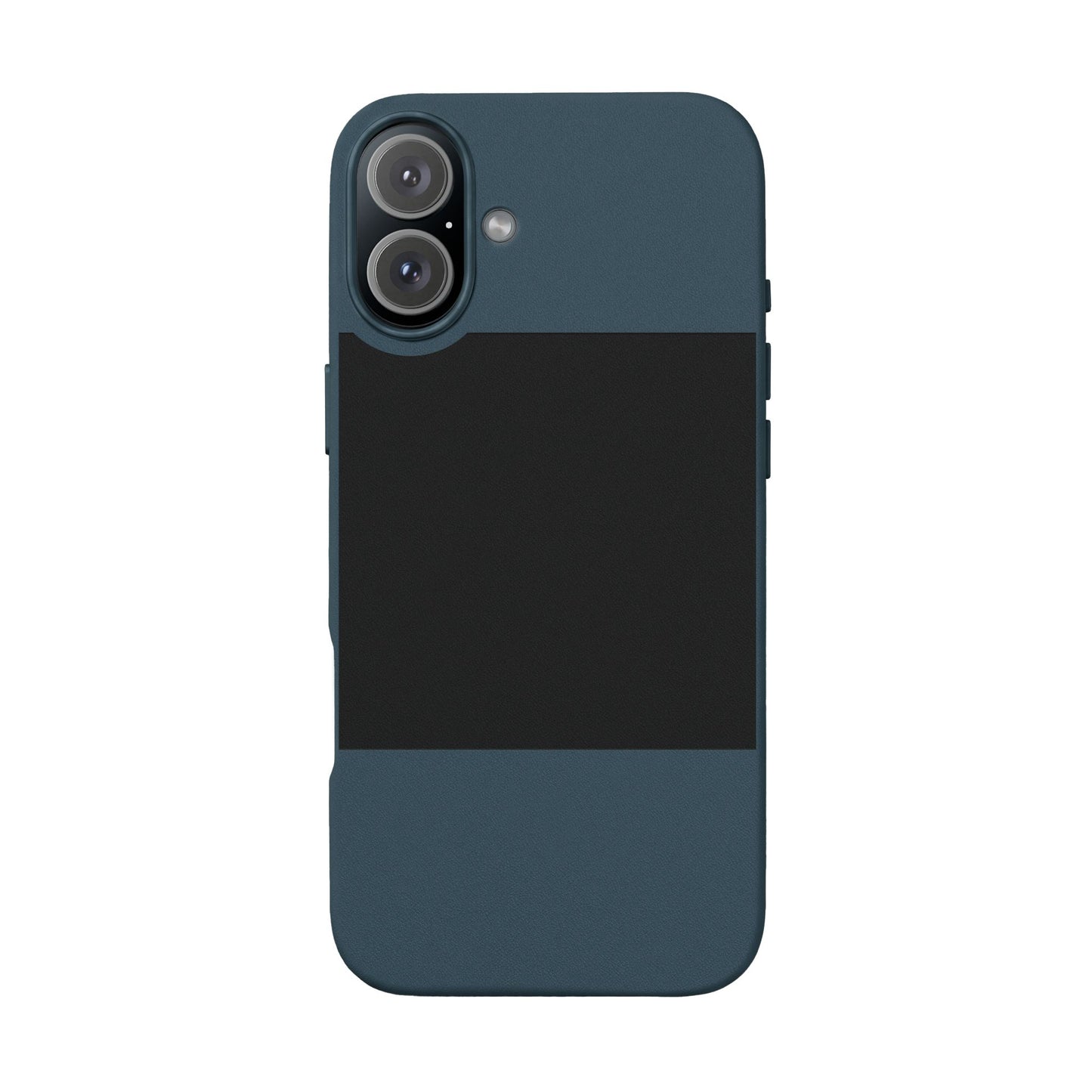 Engraved PU Leather Phone Case — Personalized Minimalist Protective Cover