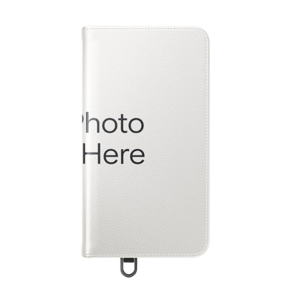 Custom Photo Flip Case — Personalized Wallet Phone Cover with Card Slots