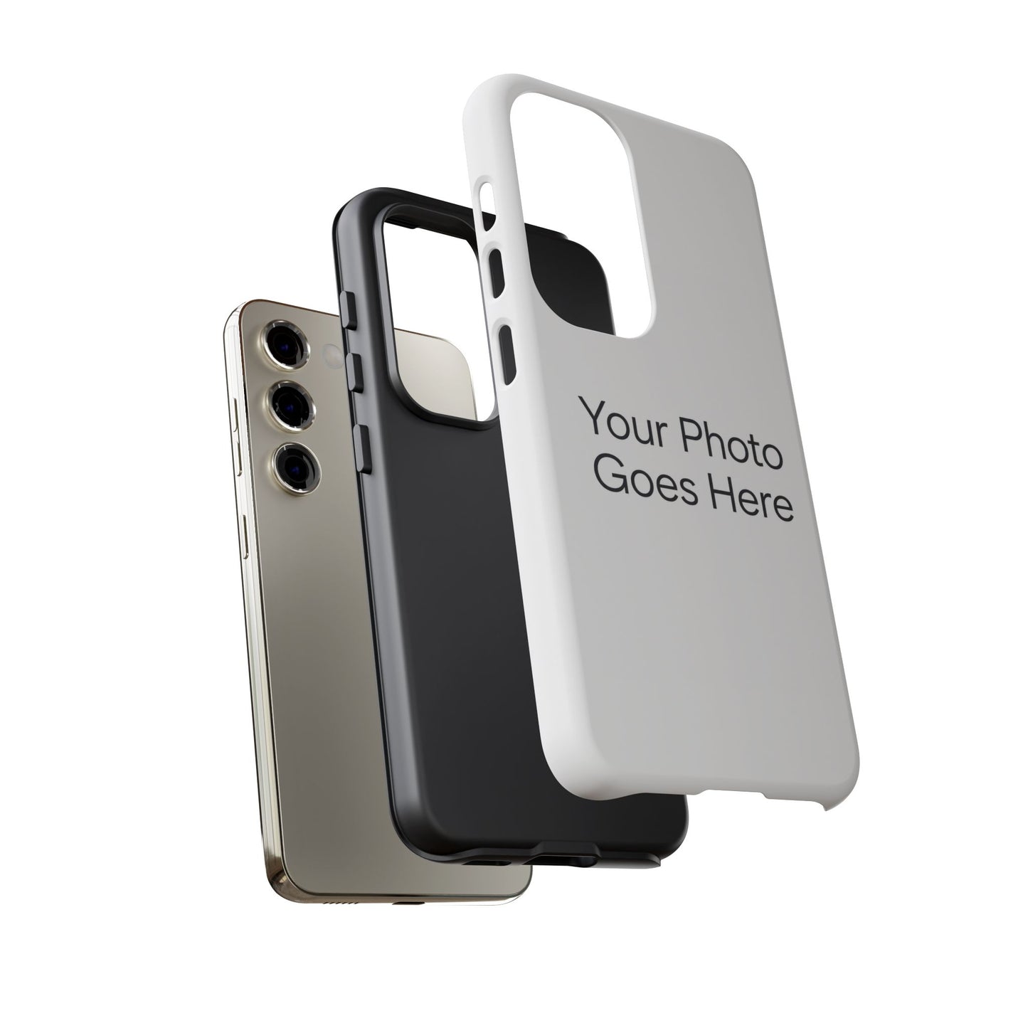 Custom Photo Tough Phone Case — Durable Personalized Protection