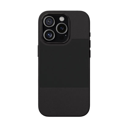 Engraved PU Leather Phone Case — Personalized Minimalist Protective Cover