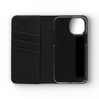 Custom Photo Flip Case — Personalized Wallet Phone Cover with Card Slots