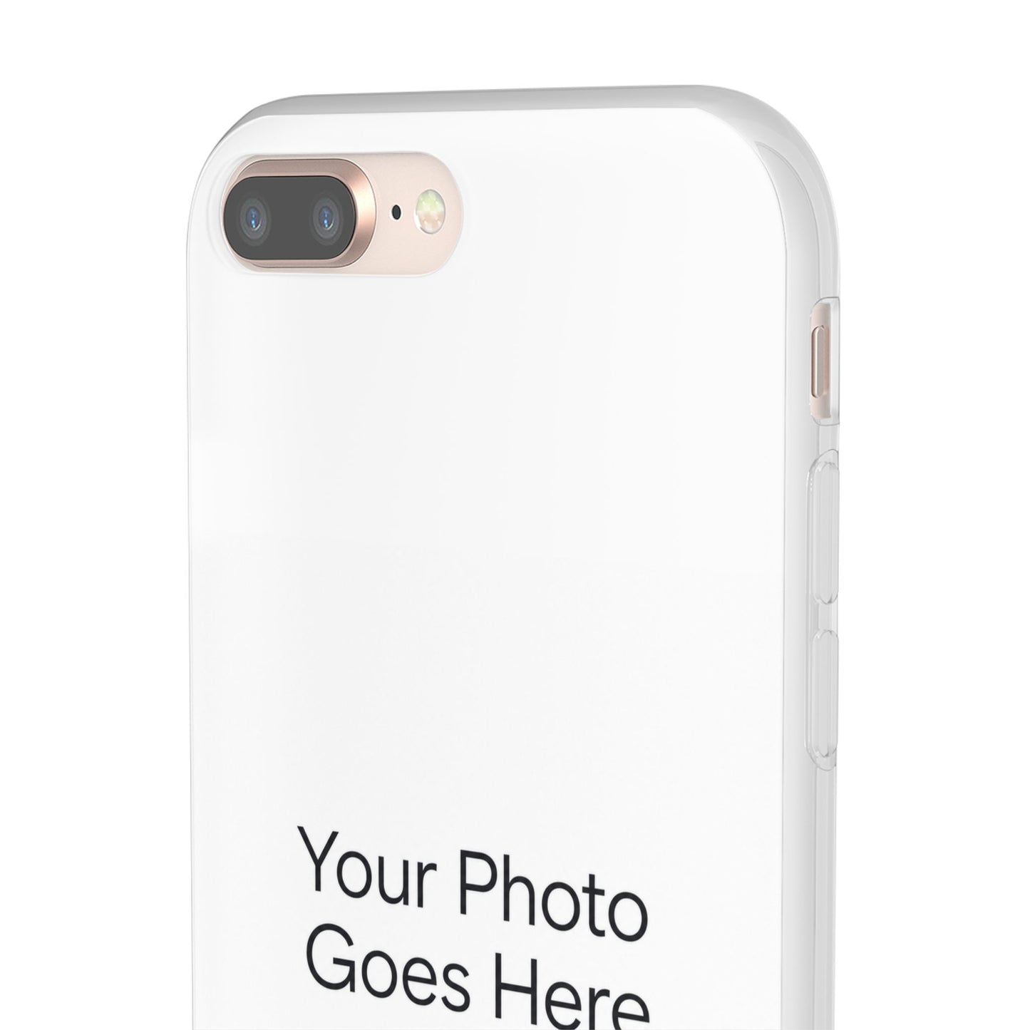 Custom Photo Phone Case — Slim Clear Flexible iPhone/Android Cover