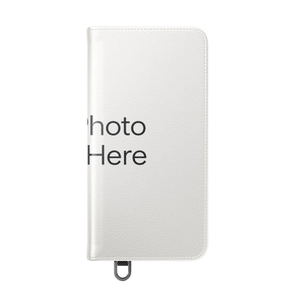 Custom Photo Flip Case — Personalized Wallet Phone Cover with Card Slots