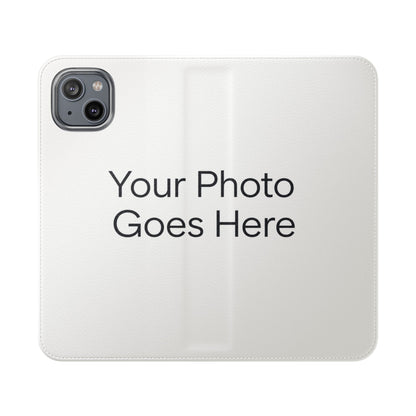 Custom Photo Flip Case — Personalized Wallet Phone Cover with Card Slots